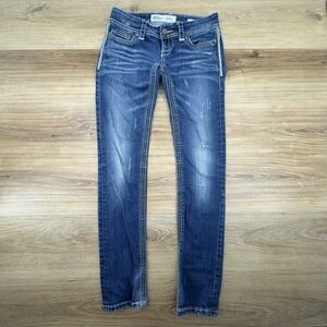 BKE Stella Womens Bootcut Jeans 26R Medium Wash Stretch Classic Fit Denim Preppy